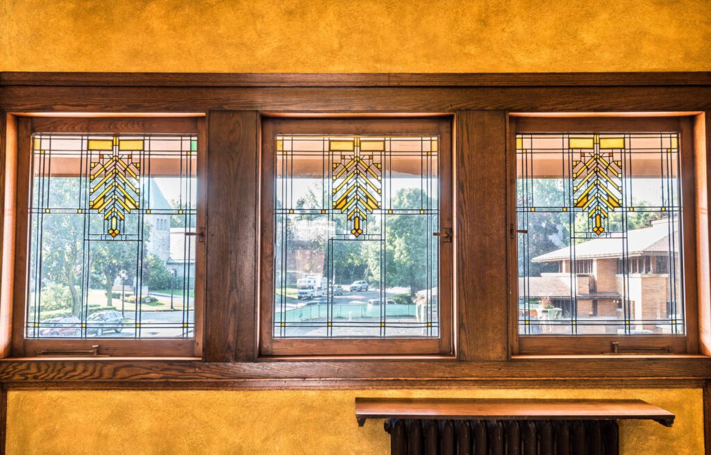 BH art glass bedroom Barton House Art Glass