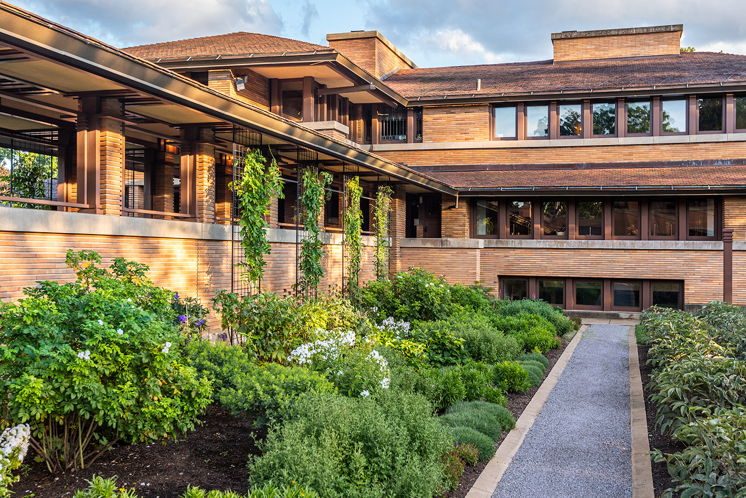 Frank Lloyd Wright's Darwin D. Martin House Complex - Martin House