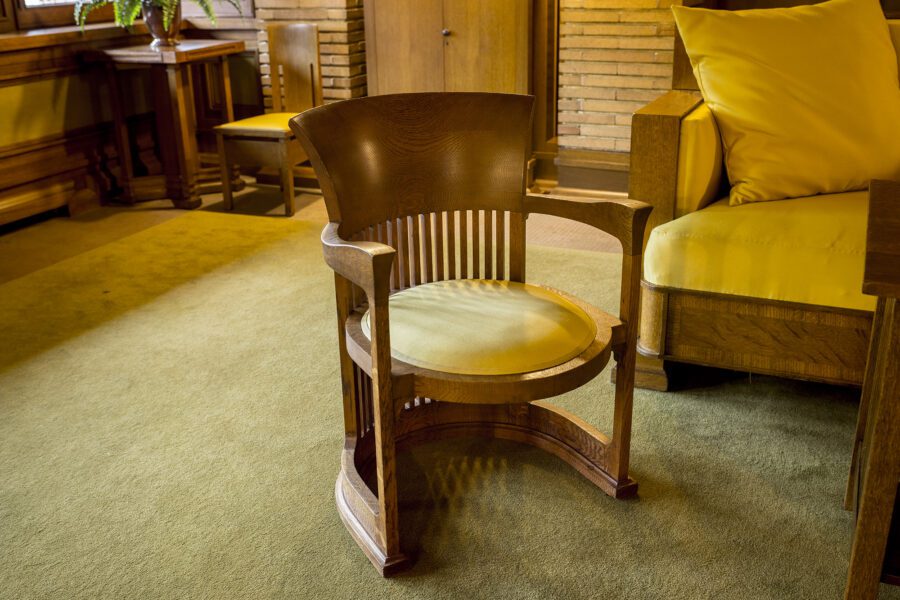Frank Lloyd Wright's Barrel Chair