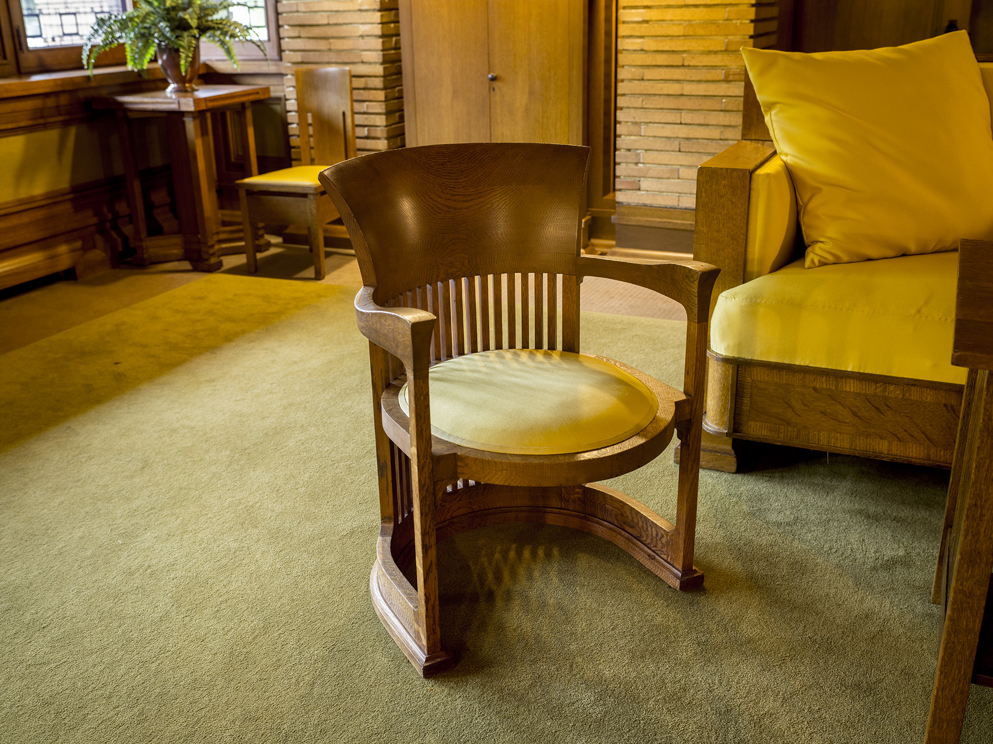 The Making of Frank Lloyd Wright’s Barrel Chair