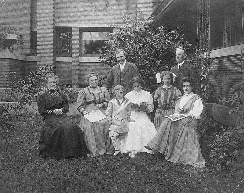 Martin Family in the Garden