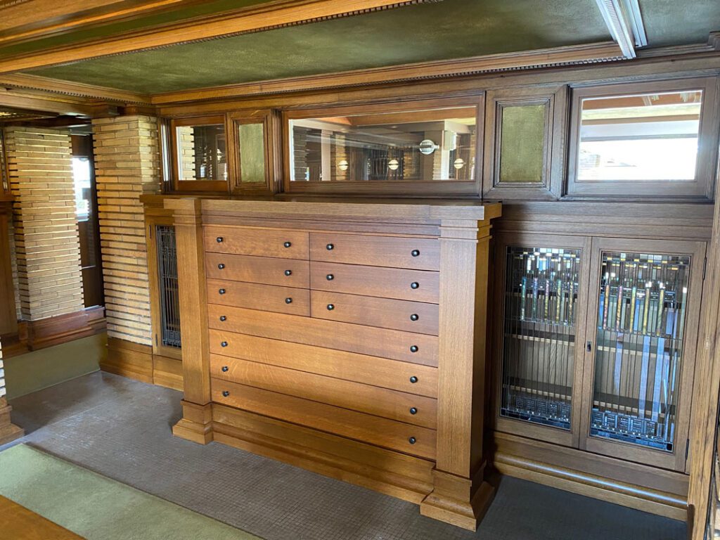 Dining-room-built-in Frank Lloyd Wright Built-ins