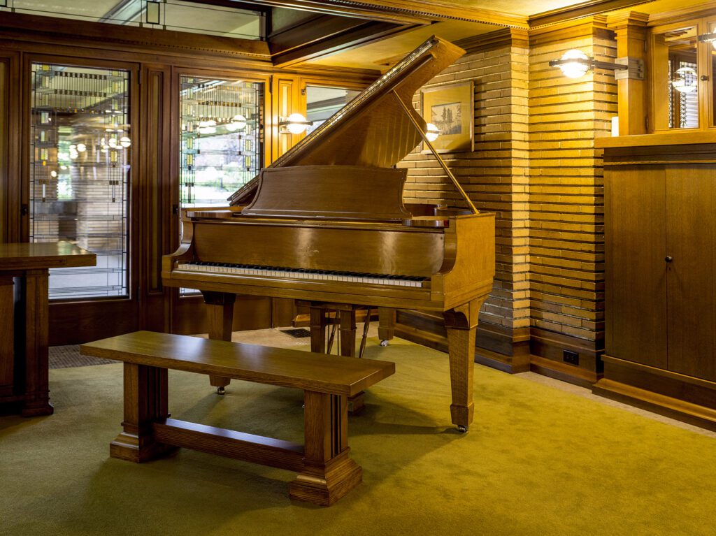 Martin House piano