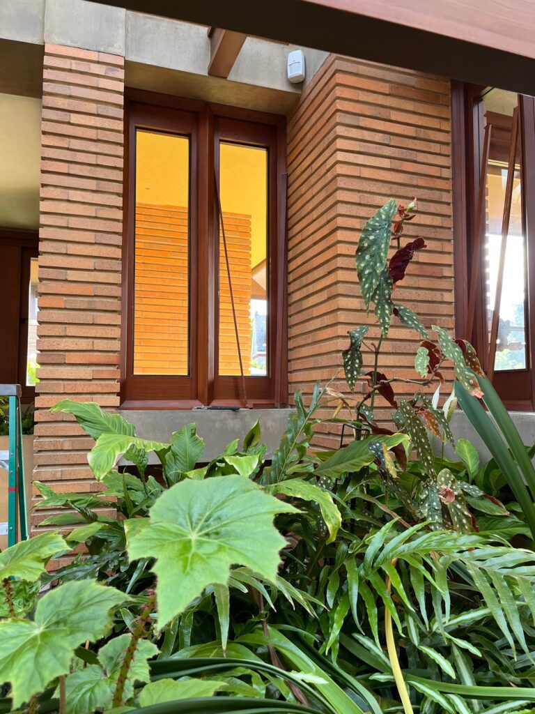 Before installation: plain glass plain glass before installation