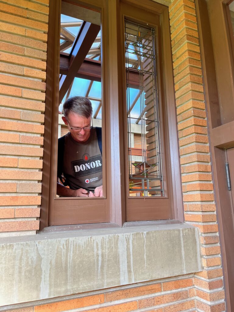 Adjusting the frame for a perfect fit steve from the outside