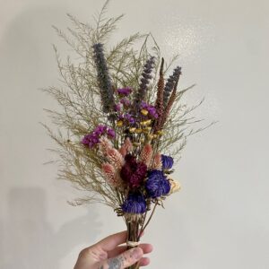 dried flower bouquet