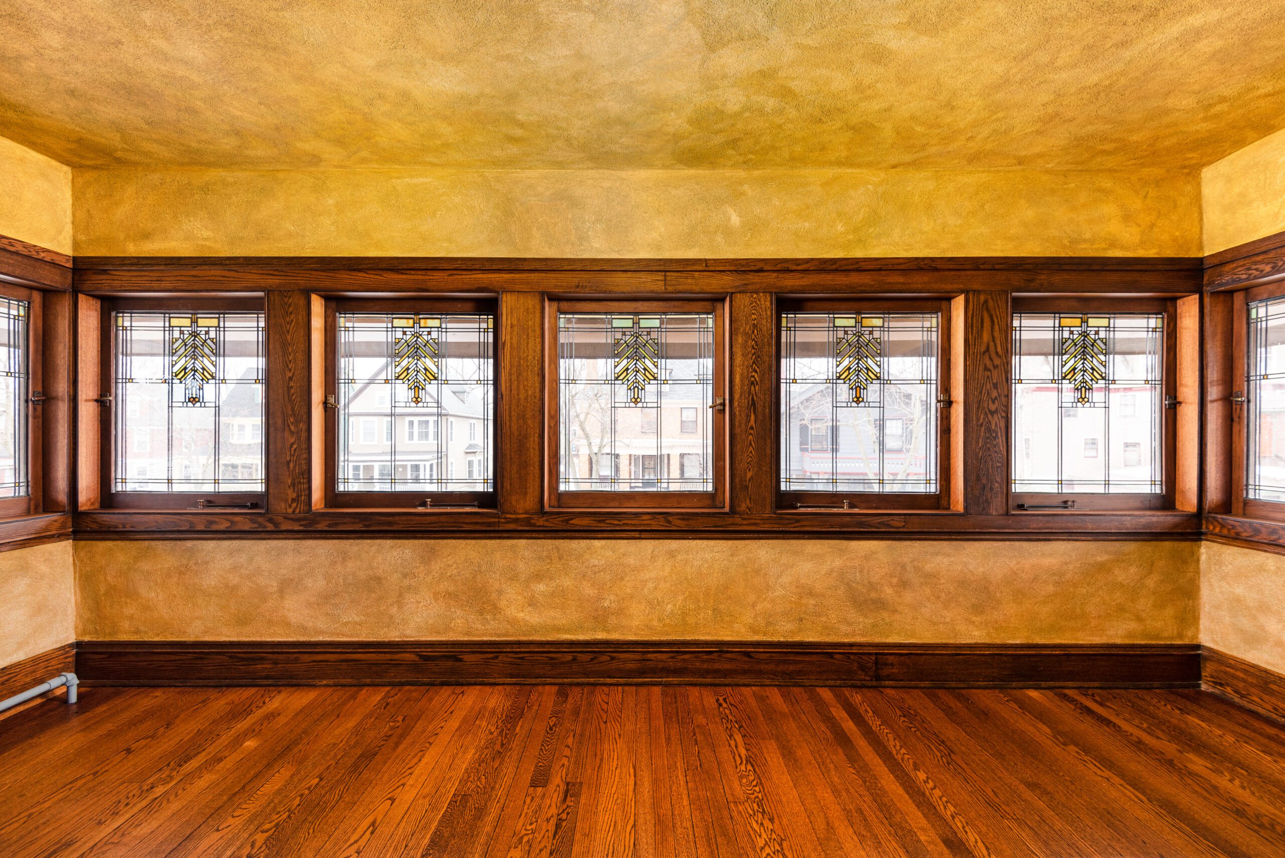 Twelve Original Martin House Windows Return Home